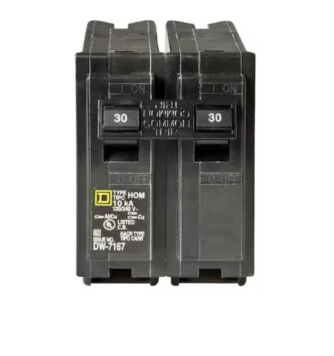 Square D HOM230 30 Amp 2 Pole Circuit Breaker