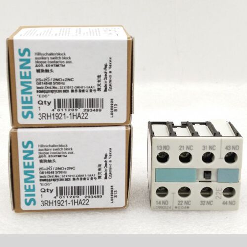 US New Siemens 3RH1921-1HA22 Auxiliary Contact  Free Shipping 3RH19211HA22