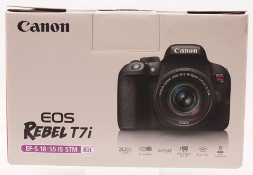 Canon EOS Rebel T7i EF-S 18-55 IS STM KIT !!COMES WITH SHOULDER CASE!!