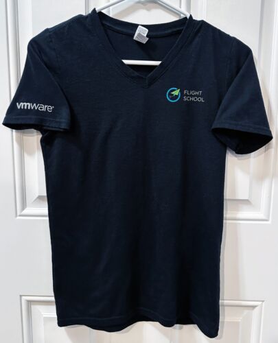 VMware Flight School Women’s XS V-Neck T-Shirt