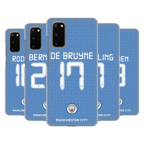 MAN CITY FC 2021/22 PLAYERS HOME KIT GROUP 1 HARD BACK CASE FOR SAMSUNG PHONES 1