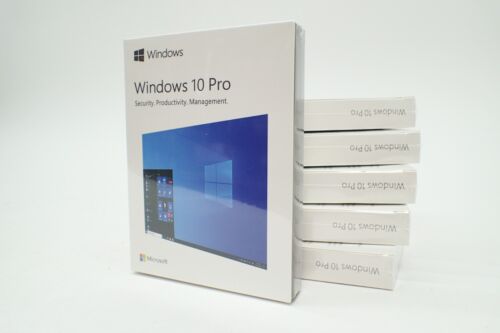 Microsoft Windows 10 Pro Professional 32/64bit USB Kit Package 1PC Retail box