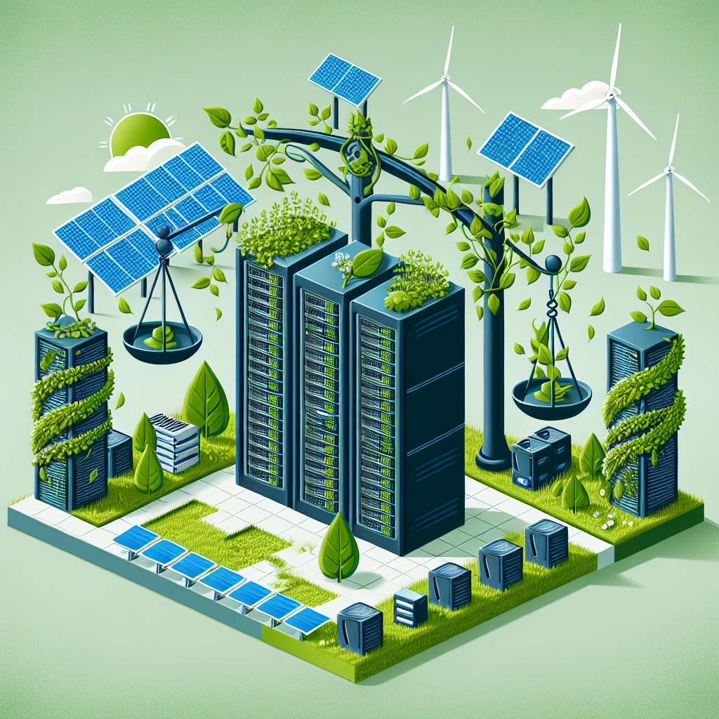 Green Data Centers: Advantages and Challenges of Energy Efficiency