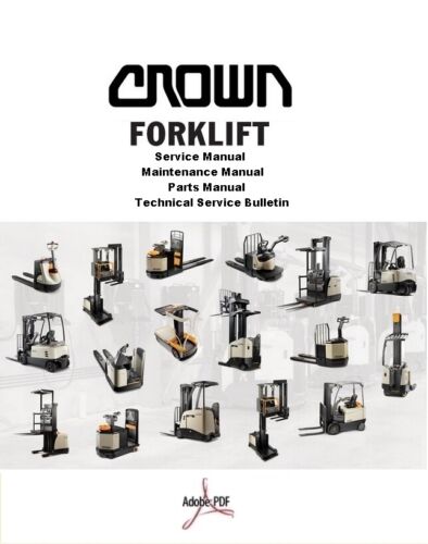 CROWN-Forklift-Service Manual-Maintenance Manual-Parts Manual