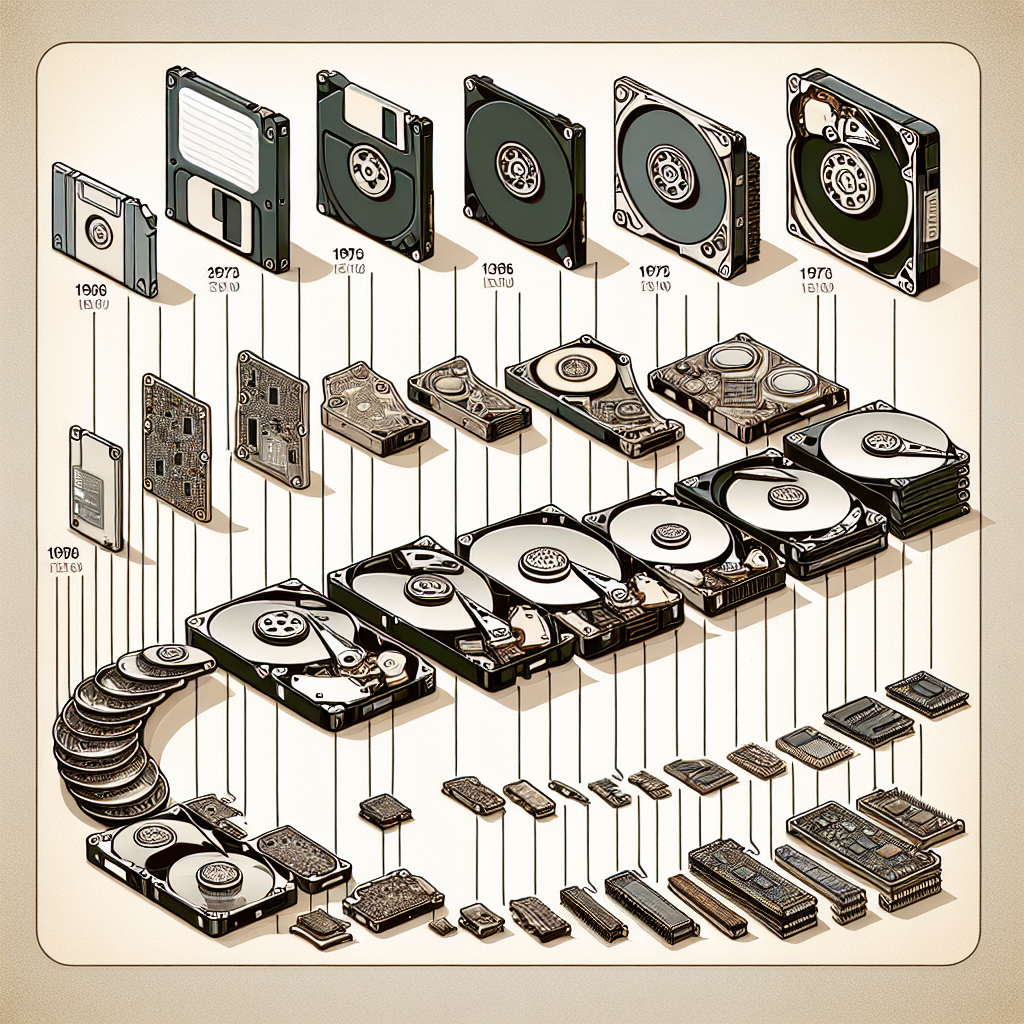 The Evolution of Hard Disk Drives: From Floppy Disks to Solid State Drives