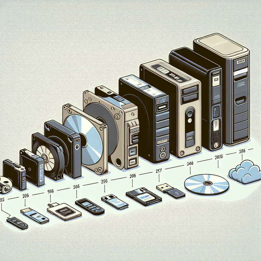 The Evolution of Data Storage: From Floppy Disks to Cloud Computing