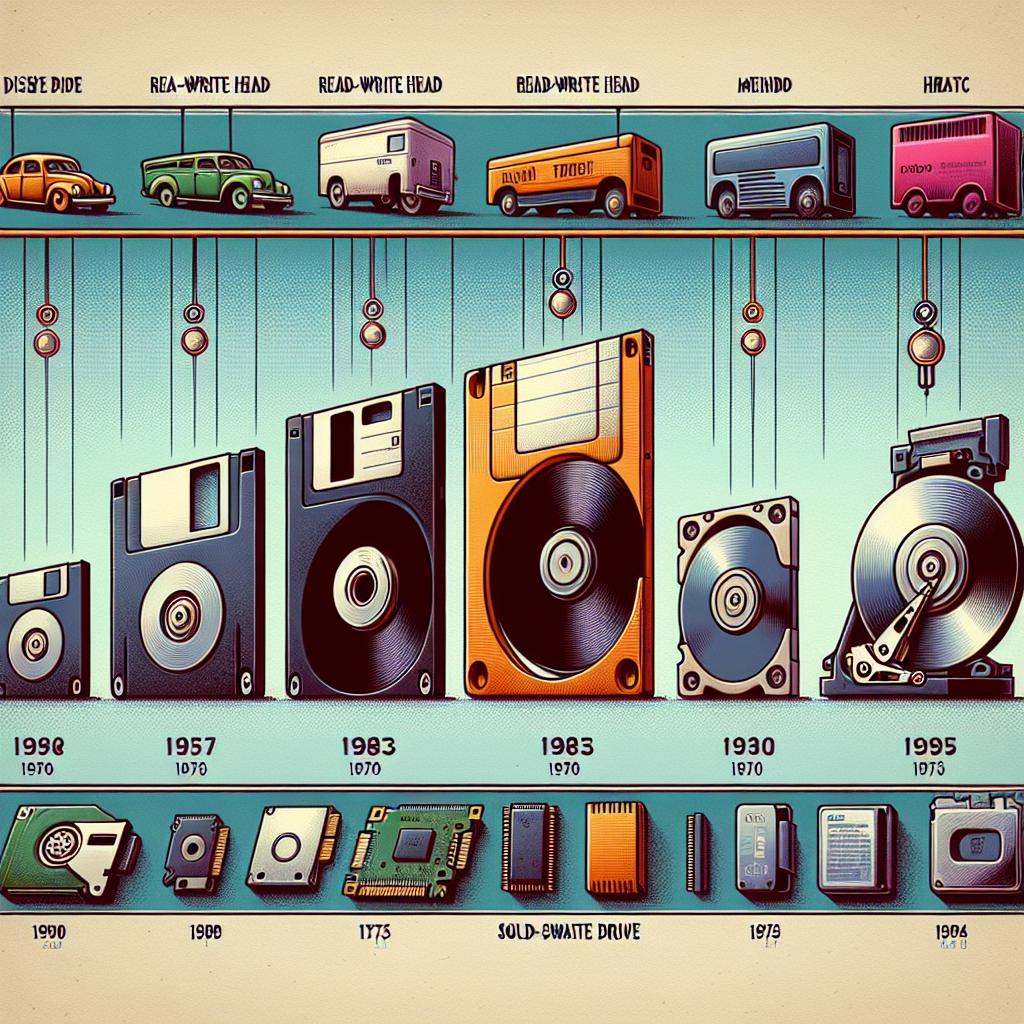 The Evolution of Read-Write Head Technology: From Floppy Disks to Solid State Drives