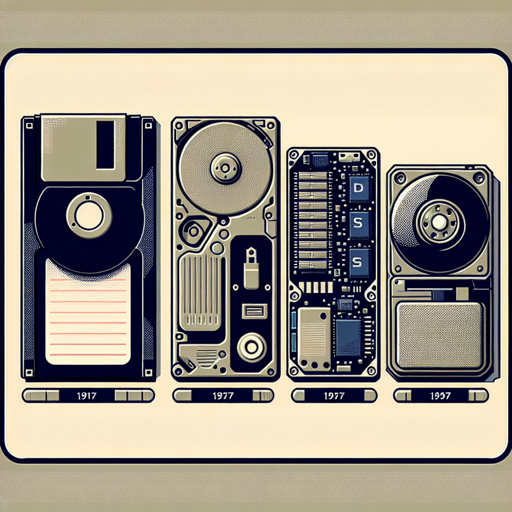 The Evolution of Hard Drives: From Floppy Disks to Solid State Drives