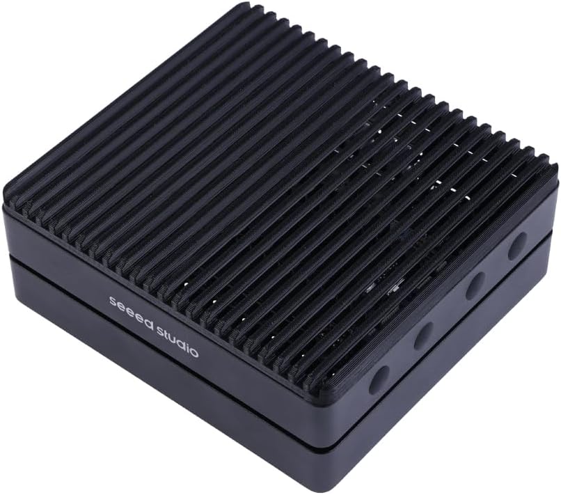 seeed studio NVIDIA Jetson Orin NX 8GB Edge AI Device – reComputer J4011, 4xUSB 3.2, M.2 Key E & Key M Slot, Pre-Installed Jetpack System with NVIDIA Jetpack on 128GB NVMe SSD