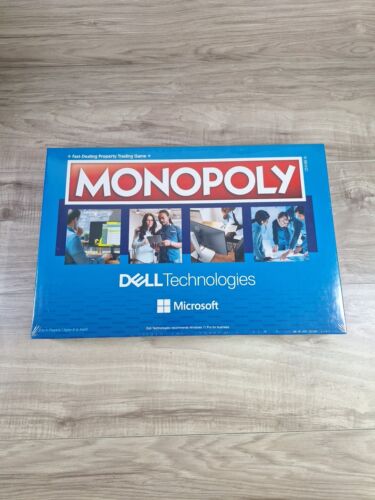 New Monopoly Dell Technologies Microsoft Board Game [ Factory SEALED ]