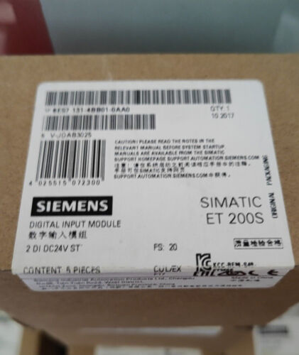 1PCS New Siemens 6ES7322-1BL00-0AA0 6ES7 322-1BL00-0AA0 SM322 Digital Output