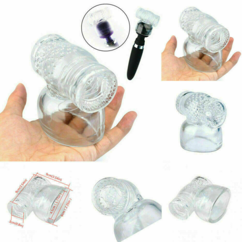 Clear TPE Male Humming Bird Attachment Fit Hitachi Magic Wand Massager Accessory