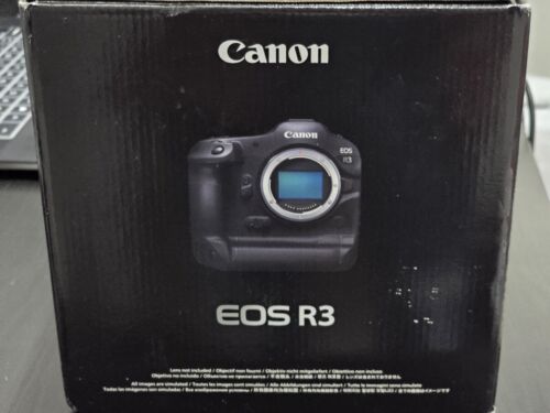 Canon EOS R3 24.0MP Mirrorless Camera – Black (Body Only)