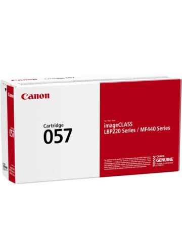 Canon Genuine 057 Black Toner Capacity Cartridge ImageCLASS New Sealed