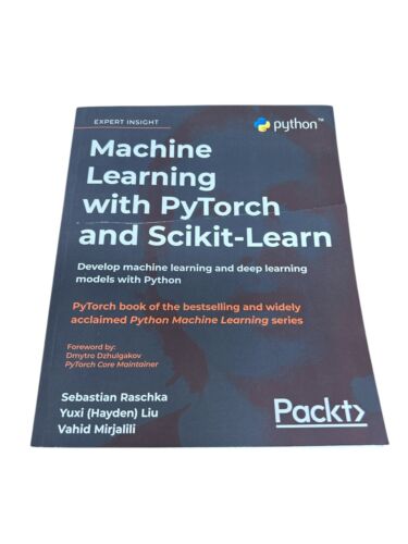 Machine Learning with Pytorch and Scikit-Learn book by Raschka et al. SHELF PULL