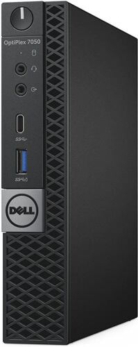 Dell OptiPlex 7050 Micro Form Factor i7 6th Gen 2.8GHz 16GB 512 SSD Win 10 Pro