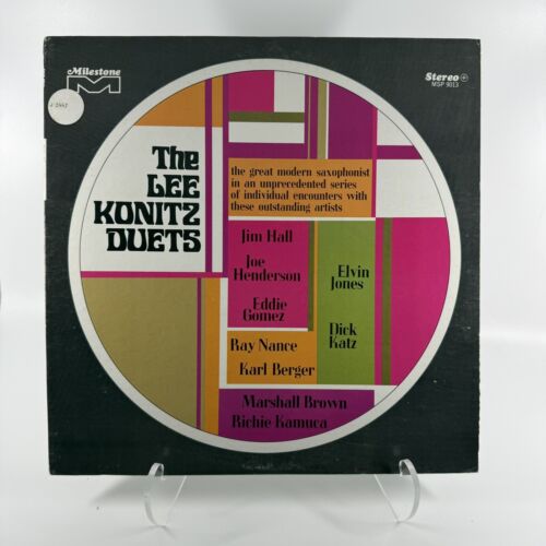 Lee Konitz – Duets Vinyl Record Milestone MSP9013