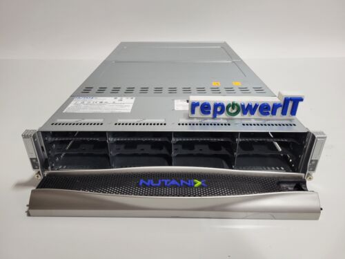 Nutanix NXS2U2NL12G500 2U Server with 2x X10DRT-P-G5-NI22 Blades USED