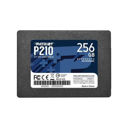 Patriot P210 256GB SSD 2.5″ SATA III 6GB/s Internal Solid State Drive For PC/MAC