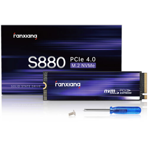 Fanxiang SSD 1TB 2TB 4TB PS5 SSD M.2 NVME SSD 7300MBS PCIe 4.0 Solid State Drive