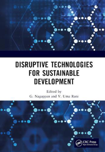 Disruptive Technologies for Sustainable Development by G. Nagappan Hardcover Boo