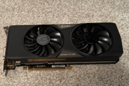 EVGA GeForce GTX 950 2GB GDDR5 DP HDMI DVI Graphics Card 02G-P4-2956-KR