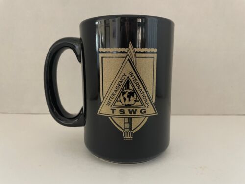 DoD Technical Support Working Group Black Coffee Mug