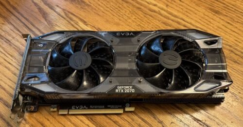 EVGA Nvidia GeForce RTX 2070 XC Black Gaming RGB – 08G-P4-2172-KR – 8GB GDDR6