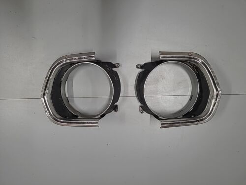 1967-68 Plymouth BARRACUDA HEADLIGHT BEZELS 1967 1968 cuda grill