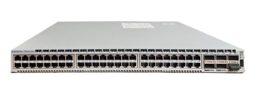 Arista DCS-7050TX-72Q-R 48-Port 10GbE RJ45 6-Port 40GbE QSFP+ Data Center Switch