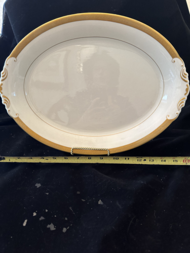 Syracuse china Bracelet Large oval platter 16″