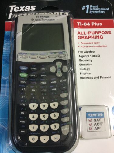 Texas Instruments TI-84 Plus Graphing Calculator  Damaged box 8982