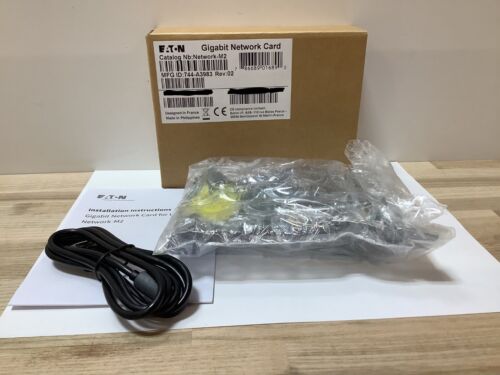 NEW Eaton Network-M2 Remote Management Adapter Gigabit Ethernet Card 744-A3983