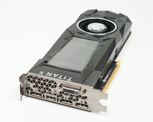 NVIDIA GeForce TITAN X PASCAL 900-1G611-2500-000 12 GB GDDR5-Excellent