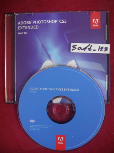 Adobe Photoshop CS5 Extended For MAC Full Retail DVD Version