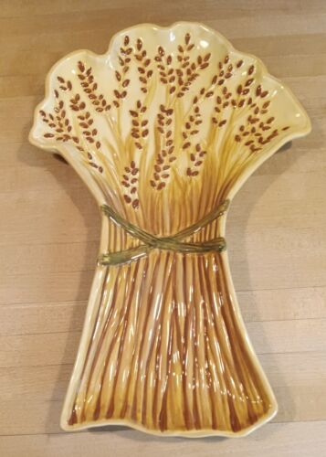 Park Designs Autumn Harvest wheat stalk serving platter