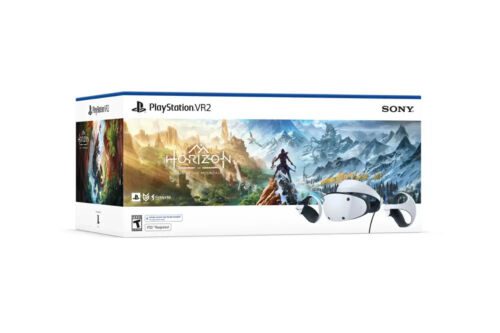 Sony PlayStation VR2 Horizon Call of the Mountain Bundle VR Headset – White