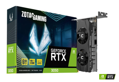 ZOTAC Gaming GeForce RTX 3050 6GB GDDR6 LP Graphics Card (New)