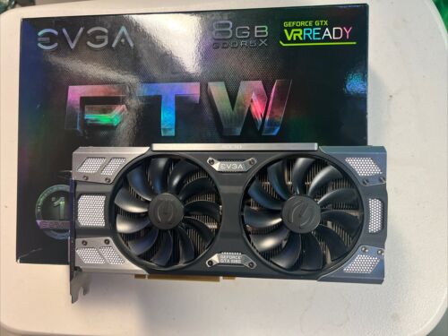 EVGA 08G-P4-6686-KR GeForce GTX 1080 FTW2 Gaming Video Card