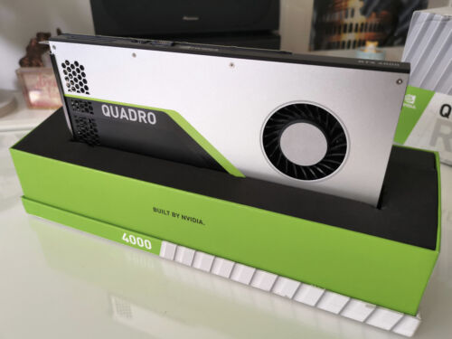 NVIDIA Quadro RTX 4000 8GB Workstation Machine Learning Video Card VCQRTX4000-PB