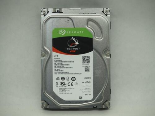 Seagate IronWolf 4TB 3.5″ SATA Desktop HDD Hard Drive Tested, Wiped -ST4000VN008