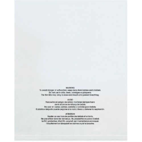 1-2,000 14×20 Suffocation Warning Resealable Clear Poly Bag Amazon FBA Approved