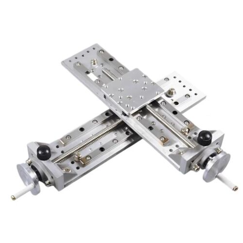 X‑Axis Linear Stage Dovetail Groove Manual Screw Drive Platform Sliding Table