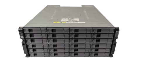 NetApp 4U NAJ-0801 24x 3.5″ IOM 6 Storage Array / Trays Included / 2x 580w PSU