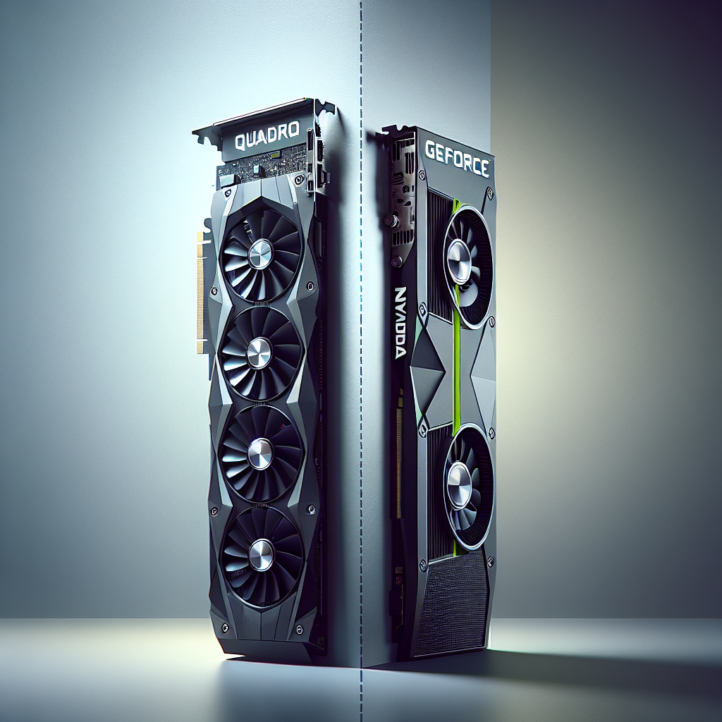 Understanding the Difference: NVIDIA Quadro vs. GeForce Graphics Cards