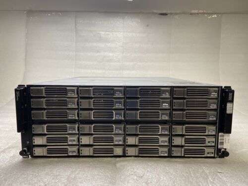 Dell EqualLogic PS6100 SAN Array Network Storage – No HDDs, 24 Caddies