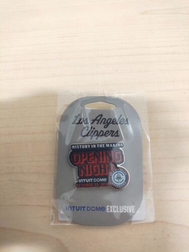 Intuit Dome Opening Night Los Angeles Clippers Pin October 23 2024 NBA