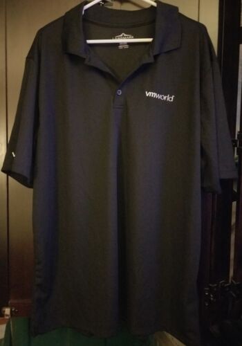 VMware VMworld Black Polo Shirt – Size 3XL