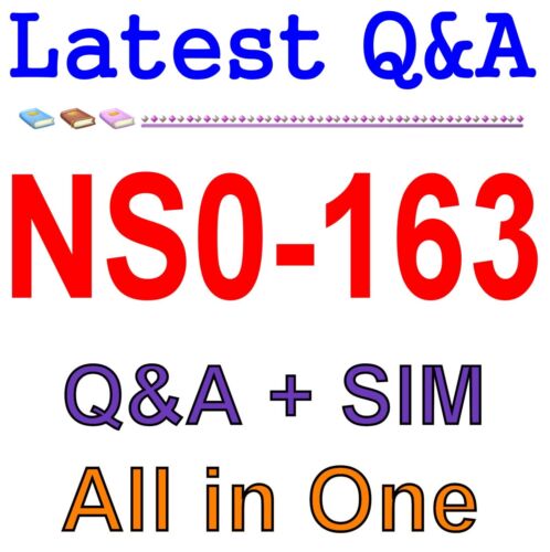 NetApp Certified Data Administrator, ONTAP Professional NS0-163 Exam Q&A