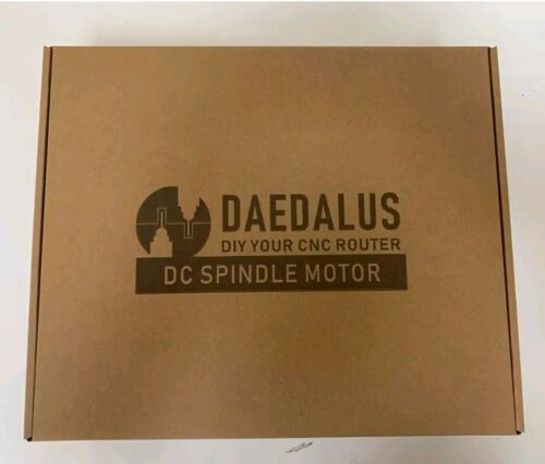 Daedalus CNC Brushless Spindle Motor Kit, 500w, ER11, 48V DC, 12000RPM READ DESC